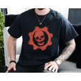 thumbnail image 1 of Gears Of War Red Vintage Sci Fi Video Game Unisex T-Shirt, up to size 3XL., 1 of 2