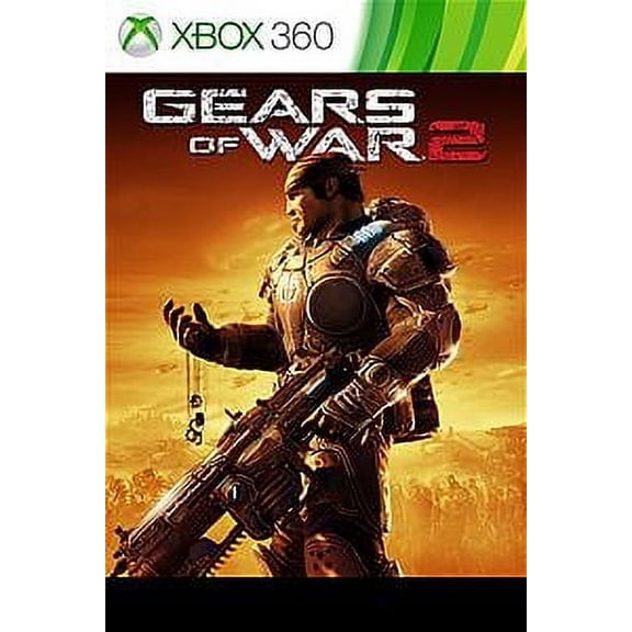 Pre-Owned Gears of War 2 by Microsoft for Xbox 360, Shooter Game, Parental Controls, 4 Offline Players