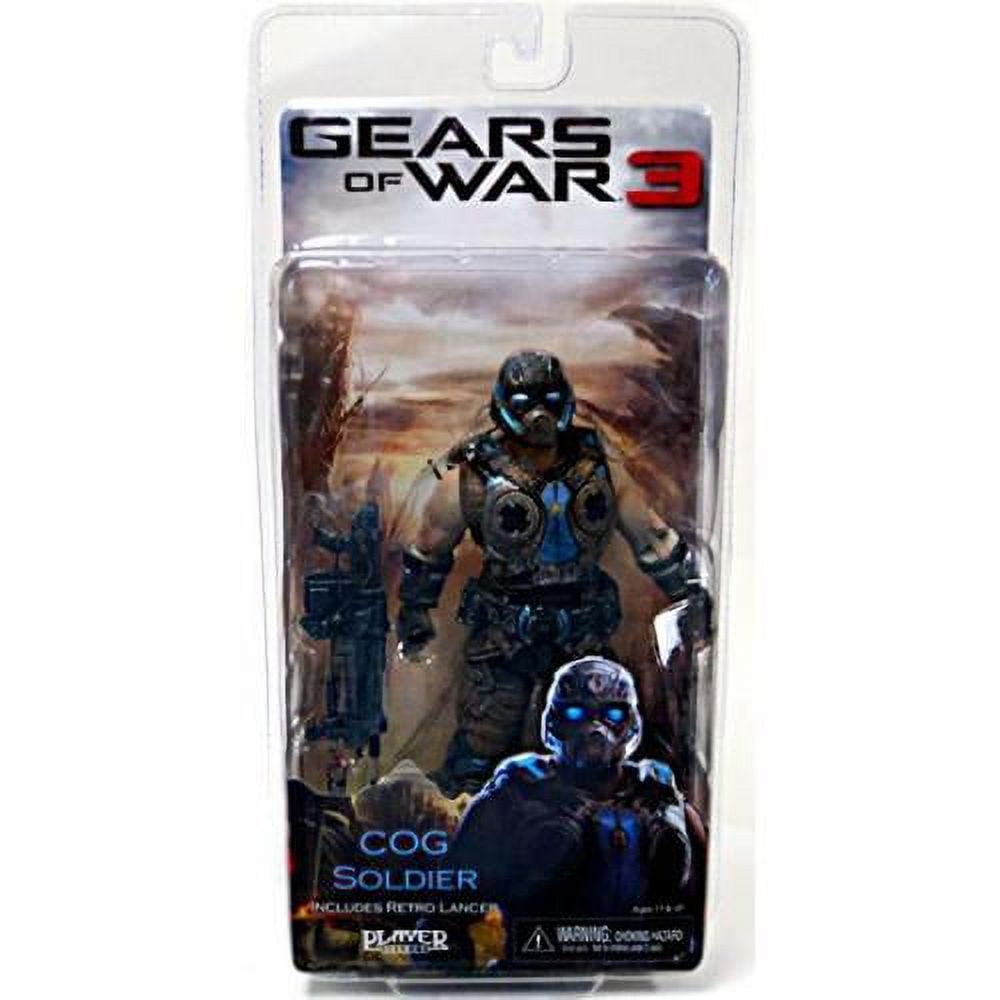 Gears of War 3 - Series 3 - COG Soldier - 7in Action Figure