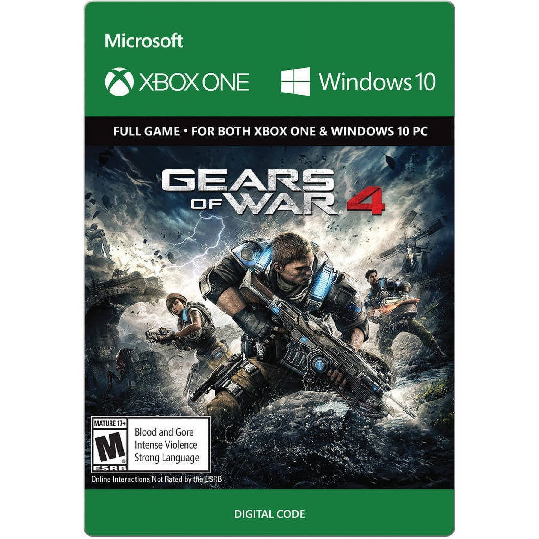 Download Xbox Gears of War 4 Deluxe Airdrop Xbox One Digital Code