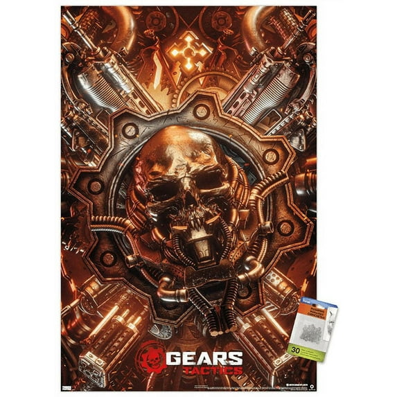 Gears of War - Billelis Wall Poster with Push Pins, 22.375" x 34"
