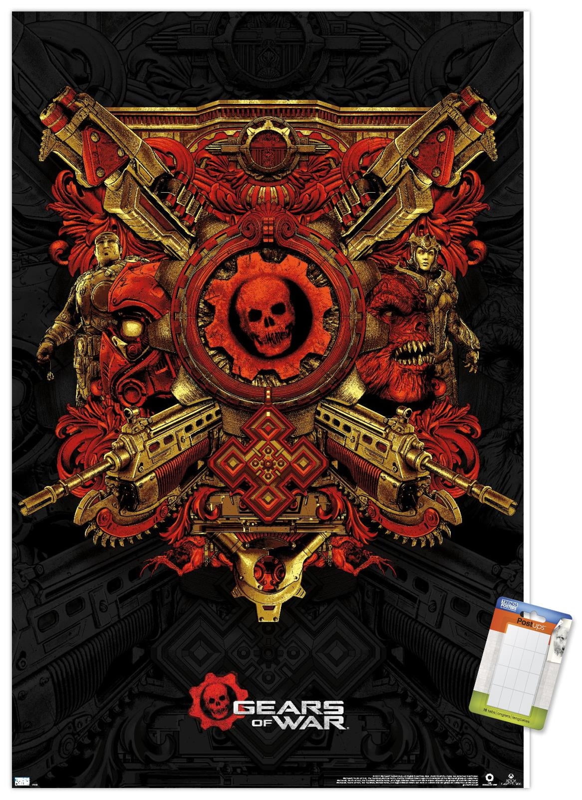 Gears of War - Legacy Wall Poster, 22.375" x 34"
