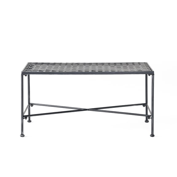 Gearwell Coffee Table, Luna Outdoor Patio Coffee Table Accent Center Table for Garden Backyard Porch Deck Living Room Indoor Outdoor Conversation Seating Area