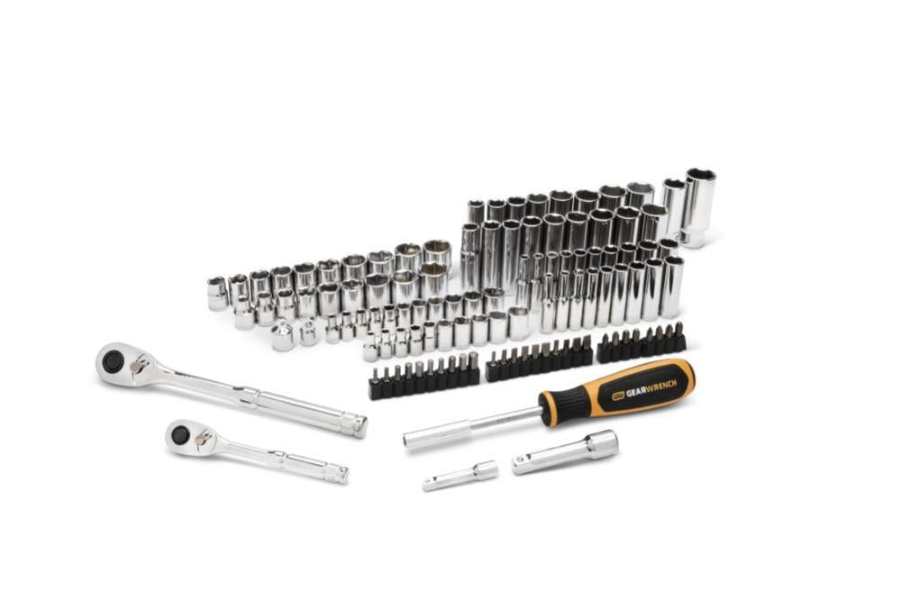 gearwrench-115-pc-1-4-3-8-dr-sae-mm-mechanics-hand-tool-racing-set