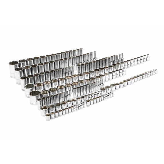 GEARWRENCH 1/2" Drive 22mm 12-Point Standard Socket - 80757, Chrome, Off-Corner Loading Design