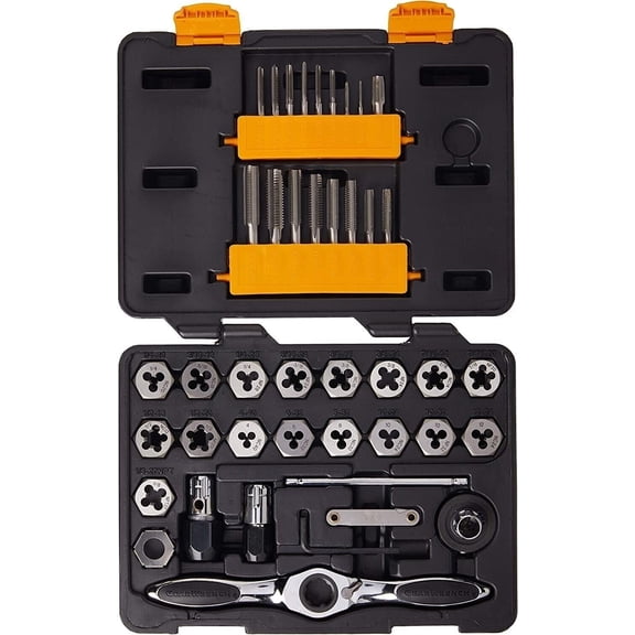 Gearwrench 3885 42 Pc. Sae Ratcheting Tap And Die Set with case