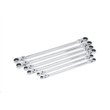 Gearwrench 6pc 90-Tooth 12pt Metric GearBox Double Flex Ratcheting Wrench Set