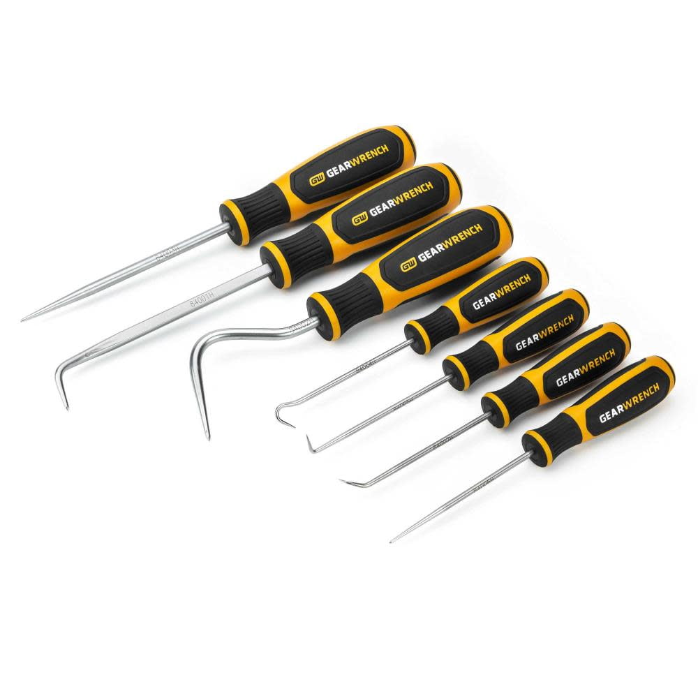 WorkPro 9pcs Precision Pick & Hook Set with Scraper Automotive & Electronic Hand Tools W000846a