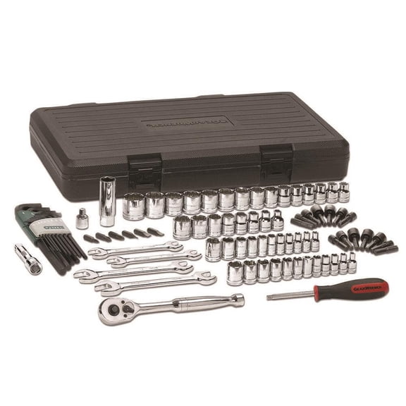 88Pc. 1/4in. and 3/8in. Dr Mechanic's Tool Set
