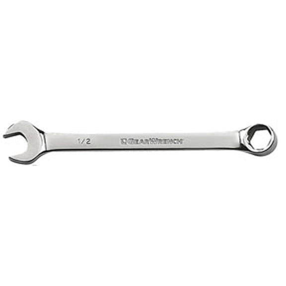 GearWrench 81773 Full Polish Combination Non-Ratcheting Wrench, 1/2
