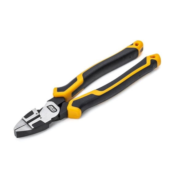 Gearwrench Pitbull Linemans Pliers 8In Dual Material