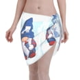 thumbnail image 1 of Geaub Cute Gnomes in USA Women's Short Wrap Skirt, Beach Sun Protection Shawl, Swimsuit Bra, Swimwear Tunic, 1 of 7