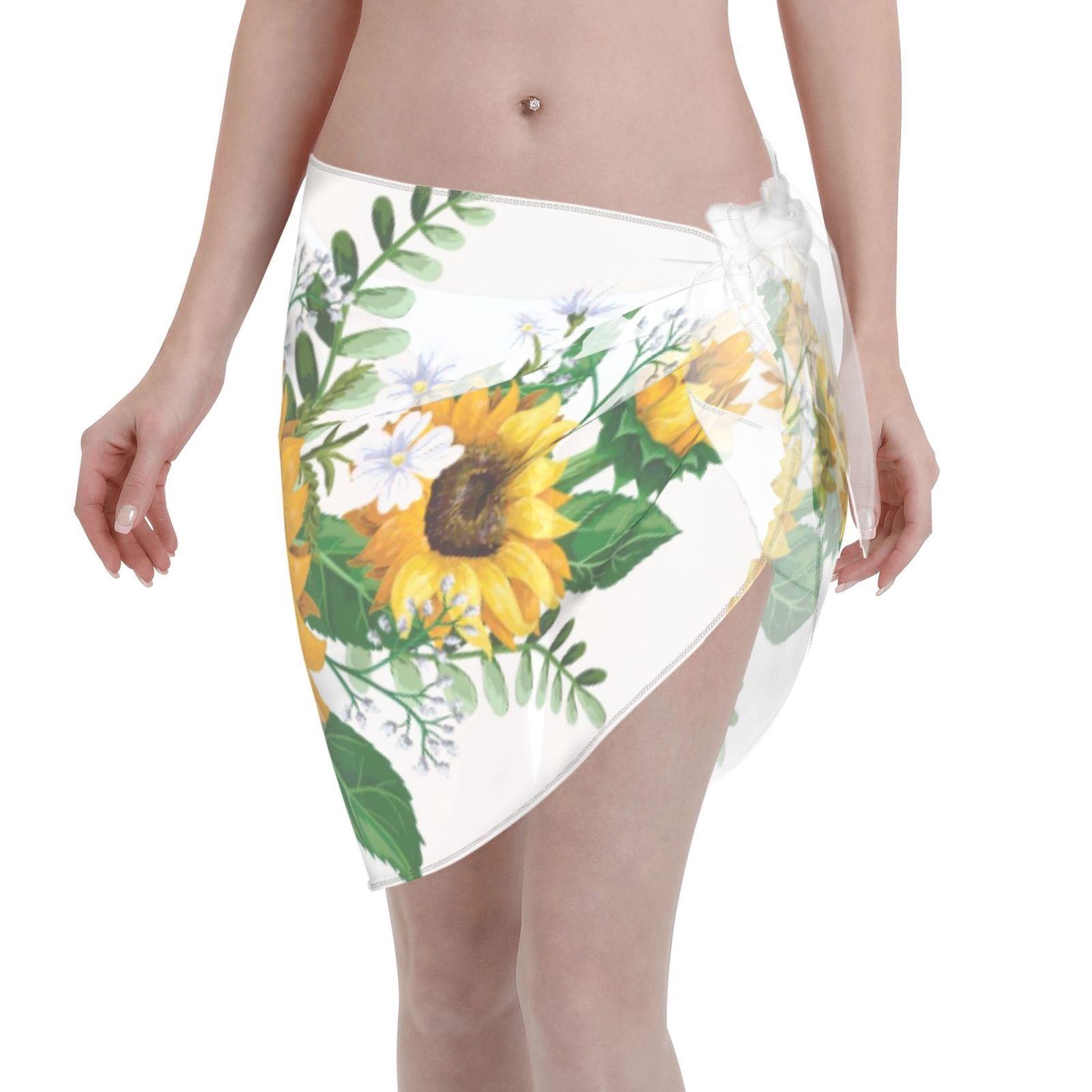 Sunflowers  Women's Beach Sarong Wrap main image 0