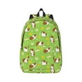thumbnail image 1 of Geaub guinea pigs durable canvas backpack: stylish, lightweight, and spacious with adjustable straps, 1 of 7