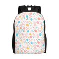 thumbnail image 1 of Gaeub Happy Easter Print Unisex Backpacks, College Bookbag,Daypack with Padded 15" Laptop Sleeve,for School, Work, and Travel, 1 of 8