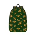 thumbnail image 1 of Geaub hohey bee durable canvas backpack: stylish, lightweight, and spacious with adjustable straps, 1 of 7