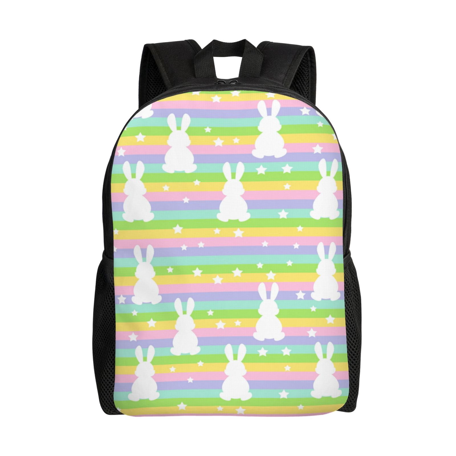 Adult Colorful Rabbit Backpack Geaub rainbow rabbit ultimate comfort and style: the perfect compact ...
