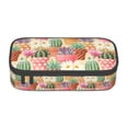 thumbnail image 1 of Geaub succulent and cactus super large storage pencil case - multi-compartment, washable polyester, quick access design, easy grip handle, for students and professionals, 1 of 8