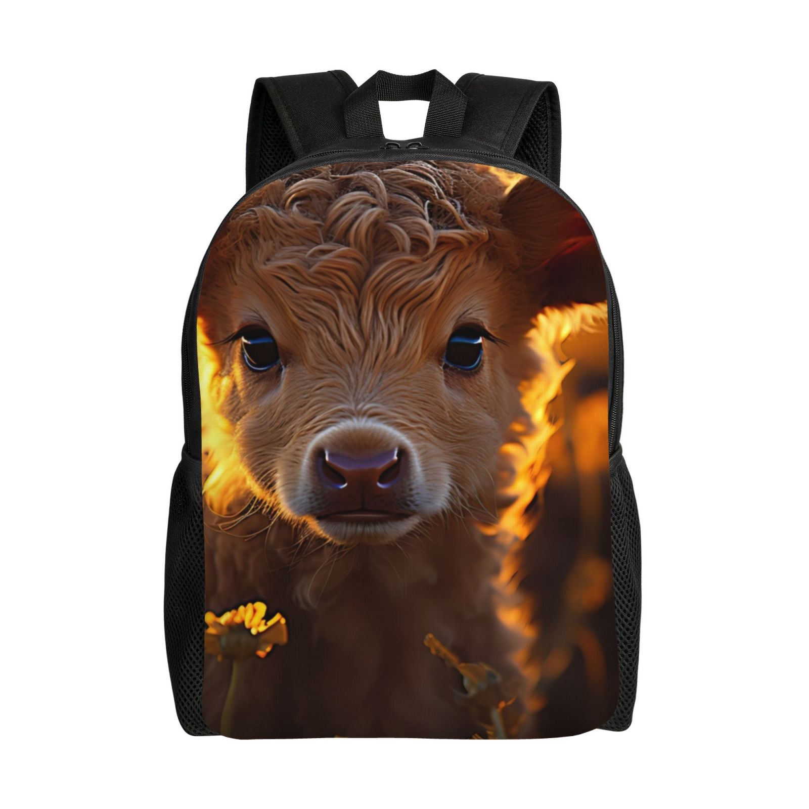 Cow Backback Geaub sunset sunflower cow ultimate comfort and style: the perfect ...