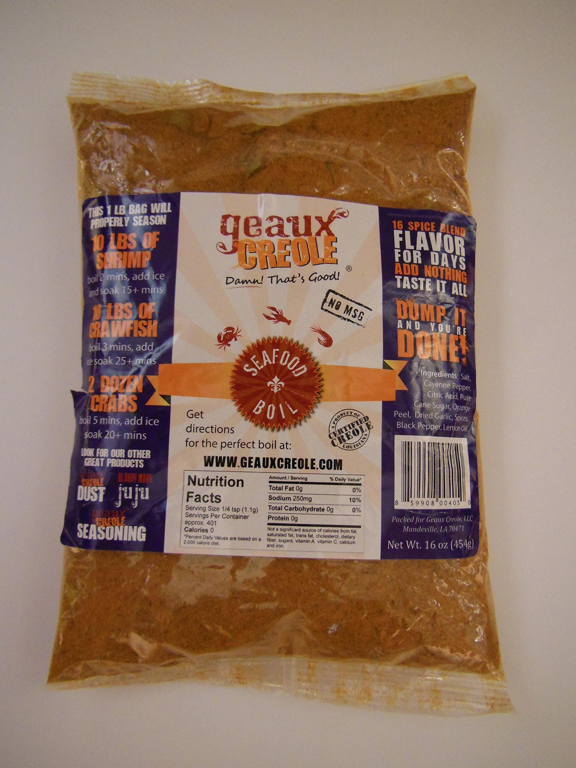 Geaux Creole Seafood Boil RE321 lbs