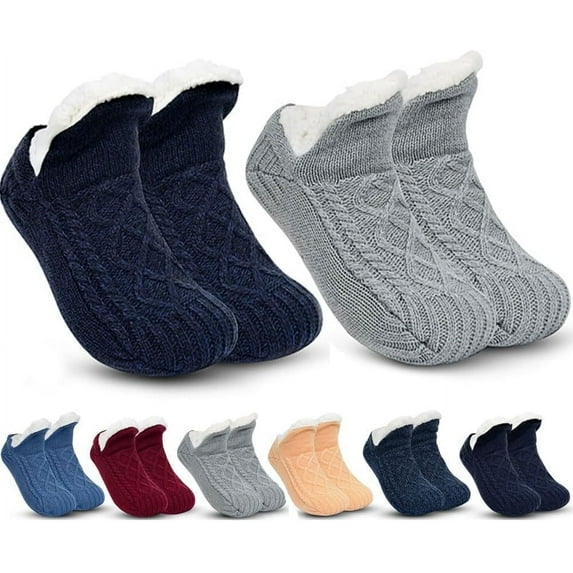 Gebarun Thermal Socks,Truecups Fleece Socks,Gebarun Slippers Socks,Gebarun Indoor Non-Slip Thermal Socks,Gebarun Socks