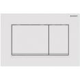 thumbnail image 1 of Geberit  1.6-1.28 GPF ACT PL Sigma30 Dual Flush Actuator, Gloss White with Matte White Accent, 1 of 1