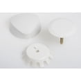 thumbnail image 1 of Geberit 151.550 Turncontrol Overflow Drain Trim Kit - White, 1 of 1
