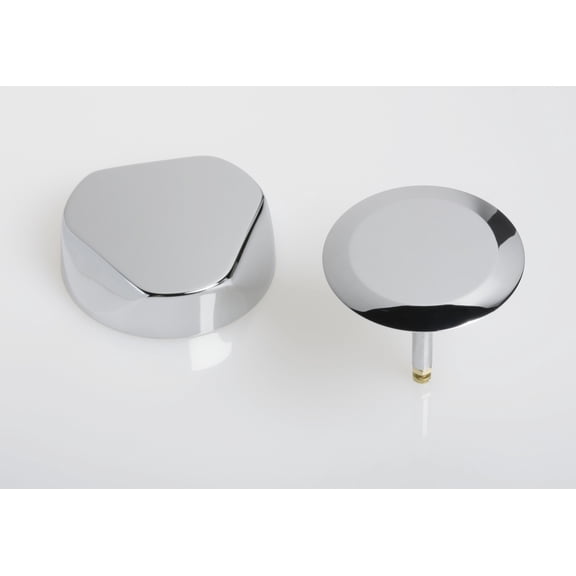 Geberit 151.551 Turncontrol Overflow Drain Trim Kit - Chrome