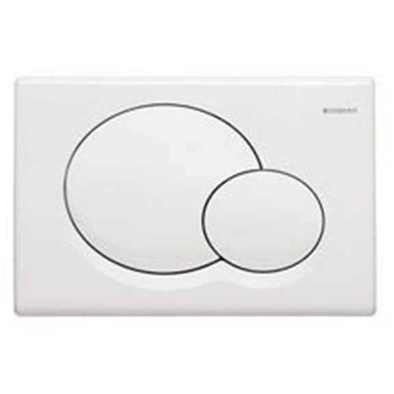 Geberit Dual Flush Actuator Plates, Sigma - White