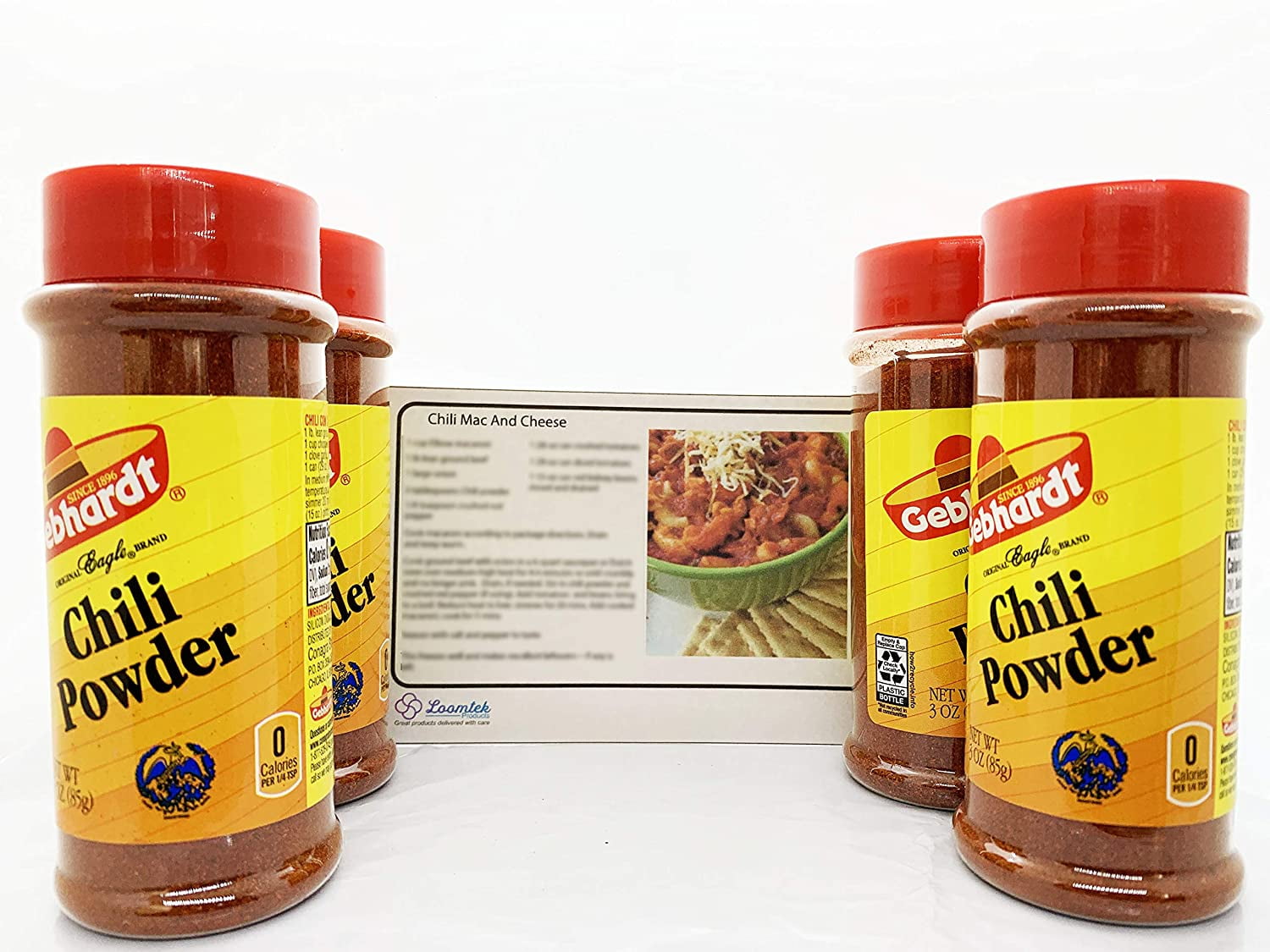 Gebhardt Chili Powder 3 Ounce (Pack of 4)