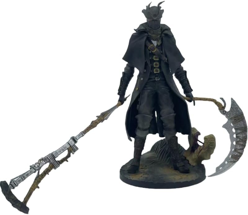 Gecco Figure Standing Holding Weapons Gecco Figurine 31cm/12.2inch Handmade PVC Anime Game Model Statue Character Collectible Craft Gifts