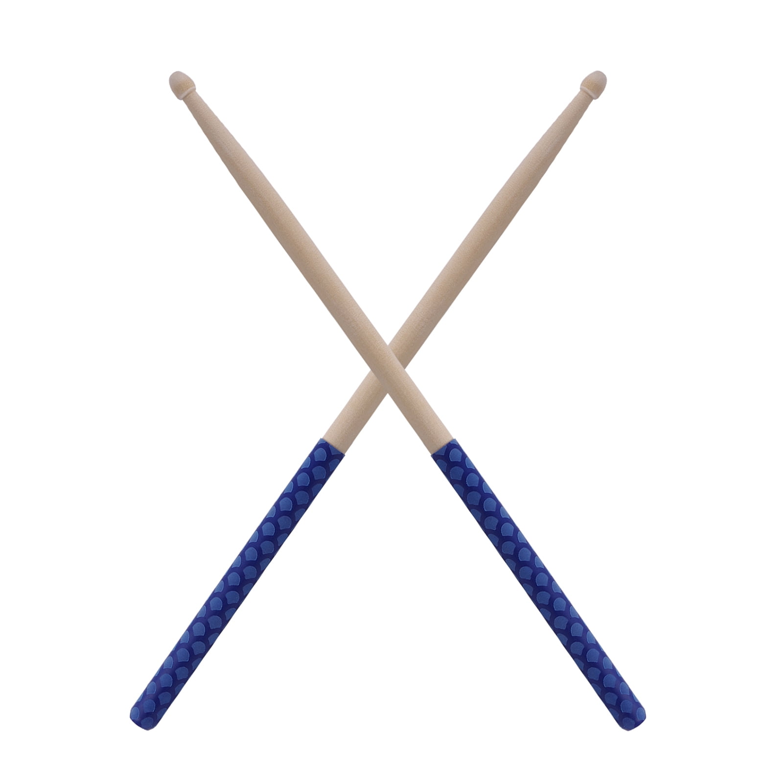 Gecheer 5A Maple Wood Drumsticks, 1Pair Antislip Triangular Drum