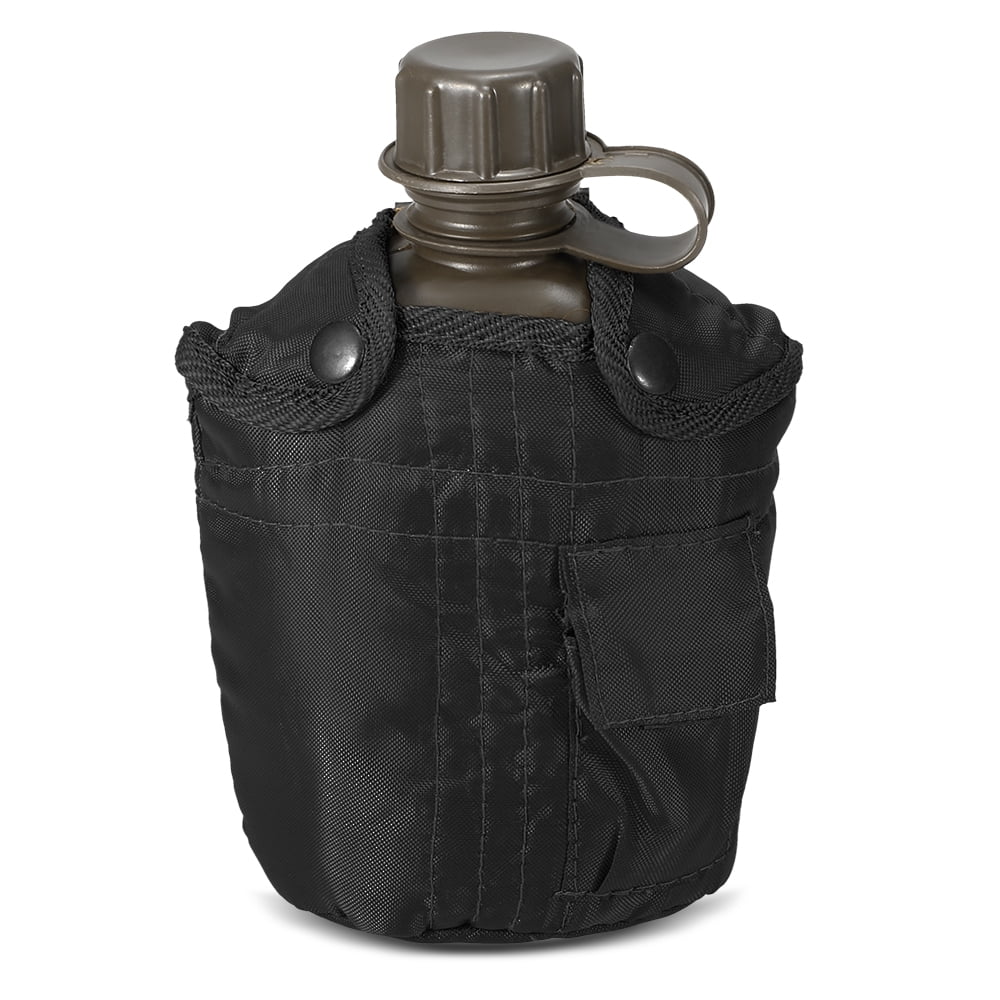 Gecheer Canteen Bottle Military Water Bottle for Hiking Camping with