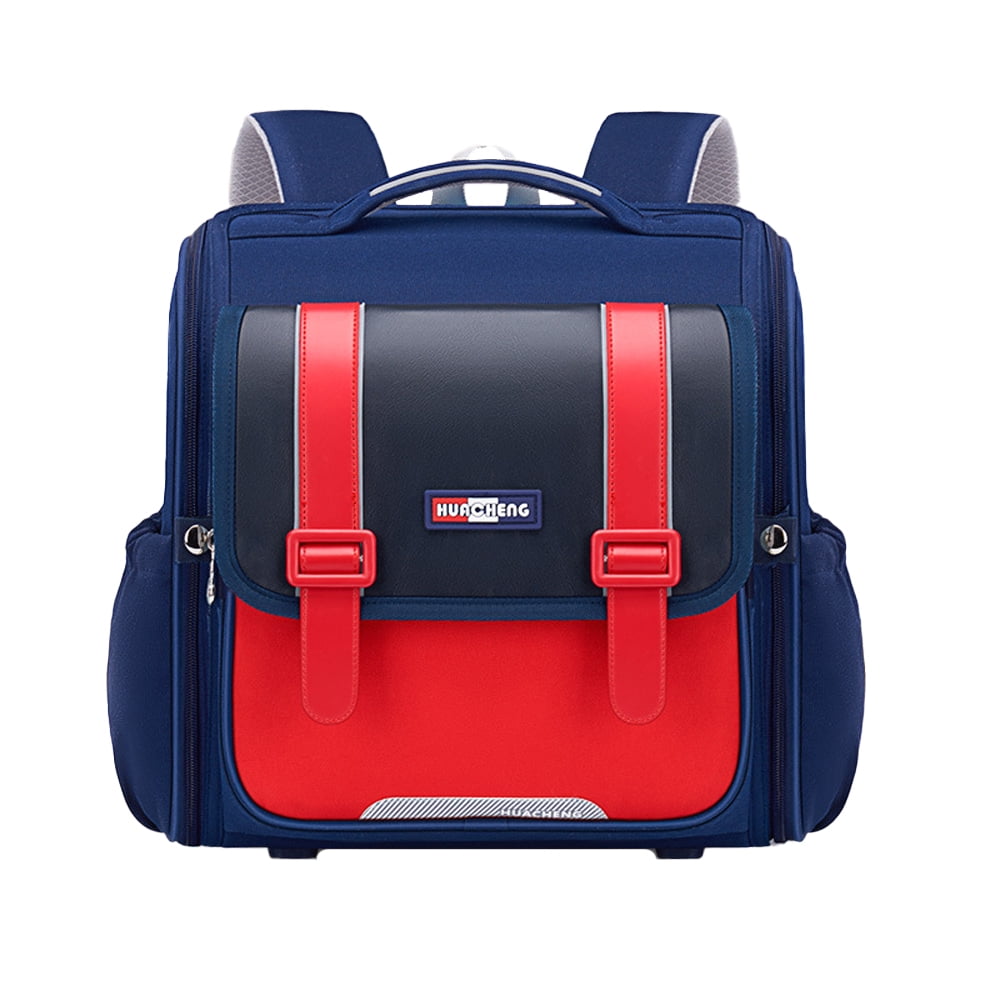 Gecheer Cute Kids Backpack Large Capacity Water Repellent Shock Absorb with Reflective Strips