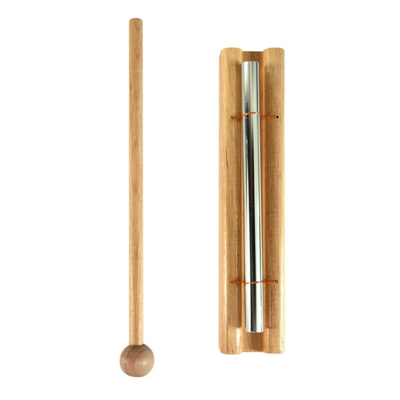Gecheer Energy Chime with Mallet Meditation Chimes Mindfulness Hand Bell Classroom Chime for Prayer Yoga Percussion Instrument