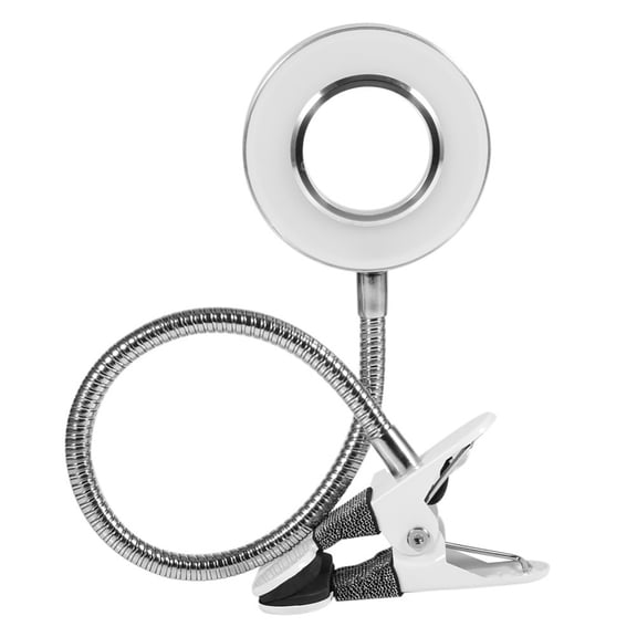 Gecheer Eye Protection Desk Lamp USB Powered Clamp Clip Light Flexible for Nail Art Reading Work Study