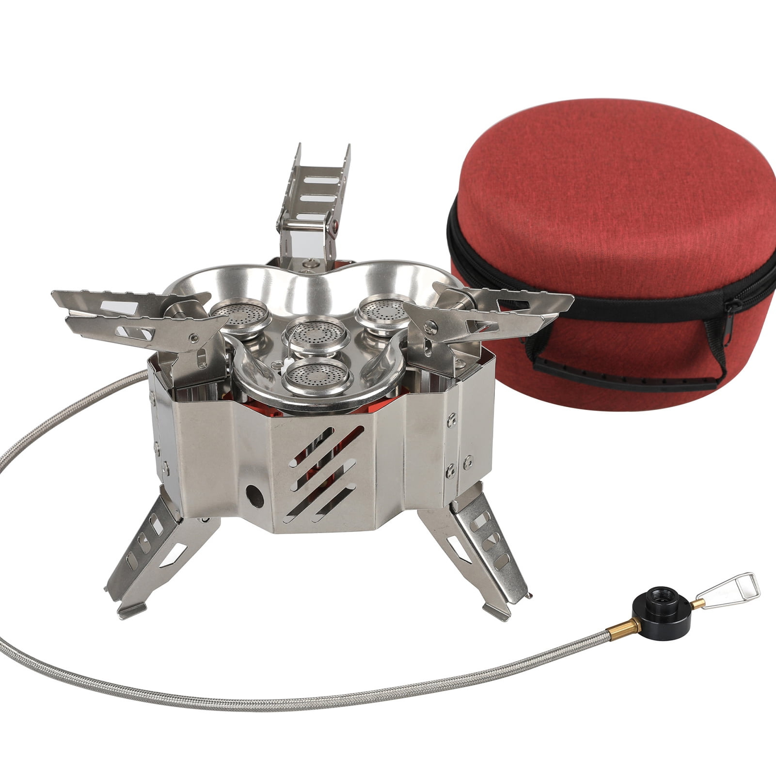Gecheer Folding Backpacking Stove Ultralight Camping Gas Stove with