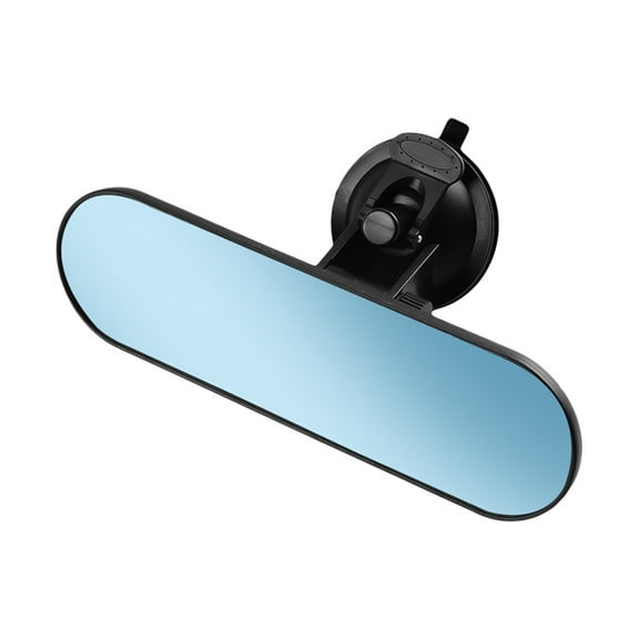 Gecheer Rear View Mirror, Universal Car Truck Mirror Adjustable Interior RearView Mirror with Suction Cup, 220*65mm"