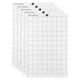 thumbnail image 1 of Gecheer Replacement Cutting Mat Transparent Adhesive Cricut Mat Mat with Measuring Grid 8 by 12-Inch for Silhouette Cameo Cricut Explore Plotter Machine 5PCS, 1 of 7
