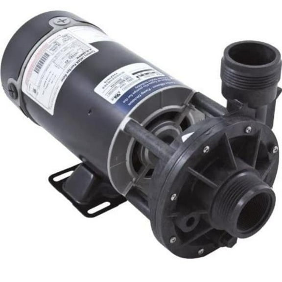 Gecko 02107000-1010 Aqua-Flo FM HP 0.75 HP SD 48-Frame 2-Speed 115V 7.8-3.2A 1.5 in. MBT Pump