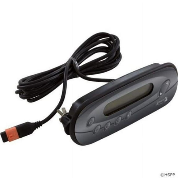 Gecko 0607-005012 10 ft. Cable 7-Button Spaside Control Panel with K450-3OP LCD, Pump 1-3 with Link Plug
