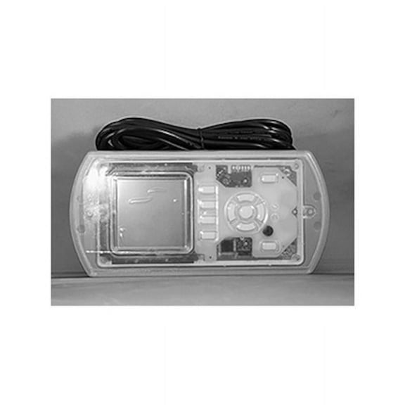 Gecko Alliance 0607-008021 K600 Static Clear Topside Control Panel, Clear