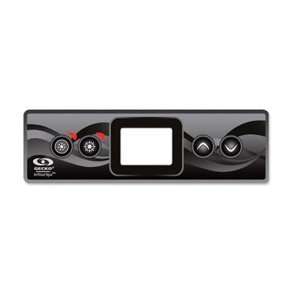 Gecko Alliance 10 ft. Cable IN K300-1OP 4-Button LCD Spaside Control with Pump1 Light-Up-Down link Plug