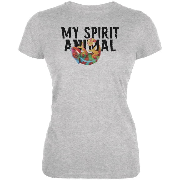 Gecko Chameleon is my Spirit Animal Juniors Soft T Shirt