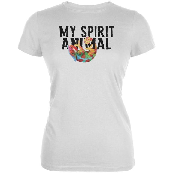 Gecko Chameleon is my Spirit Animal Juniors Soft T Shirt