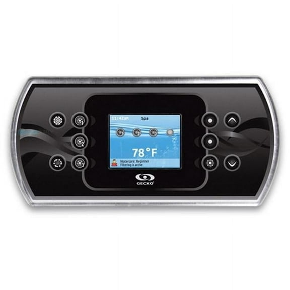Gecko  GE1 10-Button IN.k800-CLEAR Spaside Control & Overlay