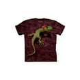 thumbnail image 1 of Gecko Lizard Peace Out Sign Big Boys T-Shirt Tee, 1 of 3