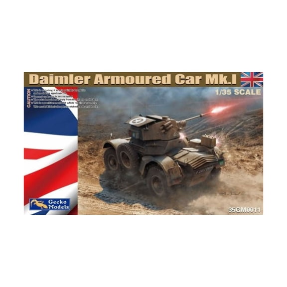 Gecko Models Daimler Armoured Car Mk.1 (British) New