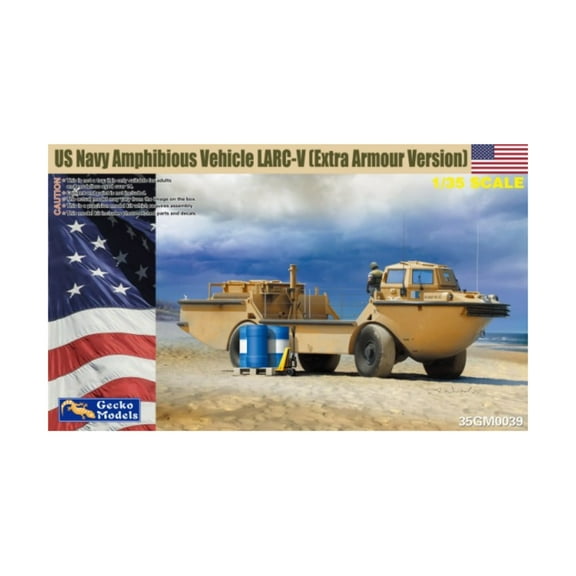 Gecko Models LARC-V Amphibious Vehicle (Extra Armor Version) New
