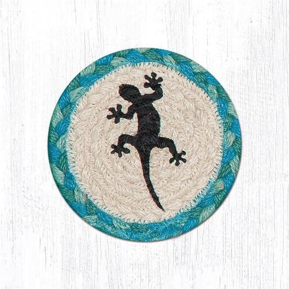 Gecko Printed Round Coaster